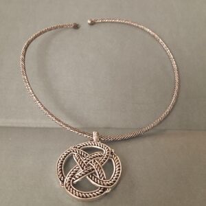 Silver Tone Necklace